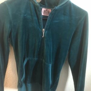 Juicy long sleeve zip up